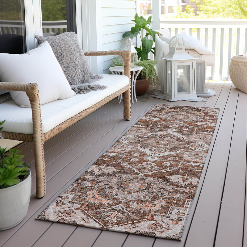 Ceajay Oriental Indoor Rug, Runner 2'3" x 7'6"