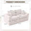 Canapé modulaire Boneless-613475137