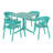 4-Person Outdoor Square Dining Set-942676724