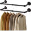 Mcdougald Steel Wall Wall Mounted Coat Rack