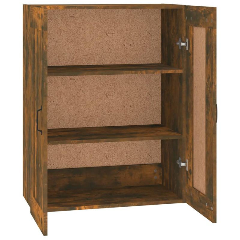Lurlee Wall Bathroom Storage, Smoked Oak