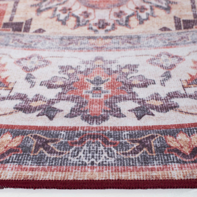 Tapis oriental rouille / beige, Rectangle 8 pi x 10 pi