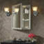 Kohler Clw Recessed/Surface Mount Framed Medicine Cabinet with 2 Adjustable Shelves and Interior Mirror-1039813861