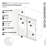 Astro 68 - 72 in. x 78 in. Fully Frameless Glass Sliding Shower Door-59183077