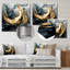 Wild Whirling Gold - spirale abstraite, art mural-1652621116-1652621117