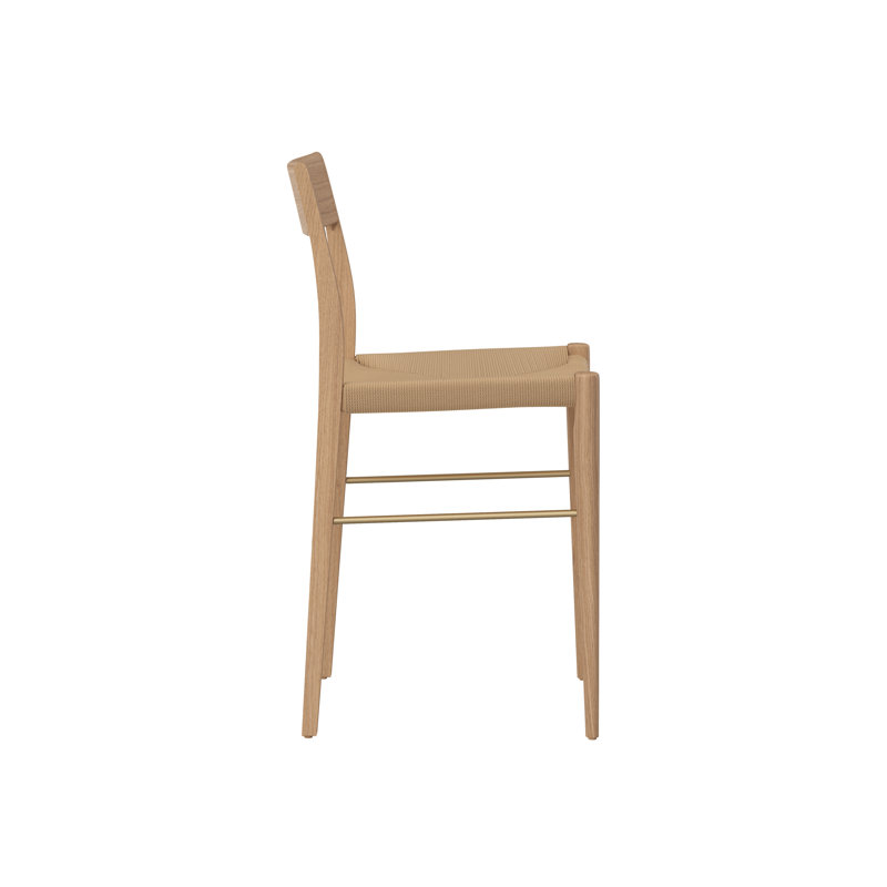 BONDI COUNTER STOOL - BLACK, Light Wash