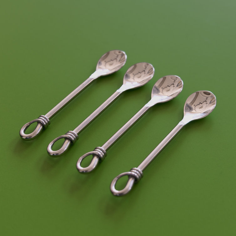 Gourmet Settings Twist Set of 4 Mini Spoons
