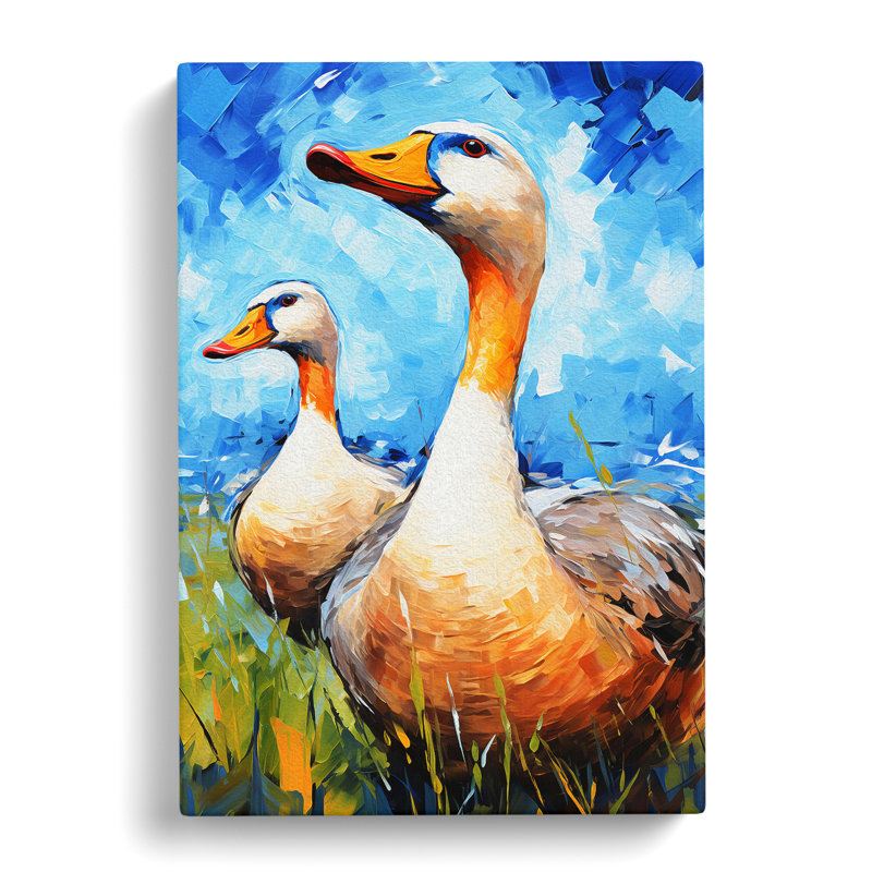 Goose Expressionism - Print, 50cm H x 35cm W x 3cm D