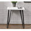 Ewalt Side Table with metal legs-1979876425