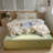 Farmhouse Colorful Pinstripe Washed Cotton Duvet Cover Set-124943812-124943813