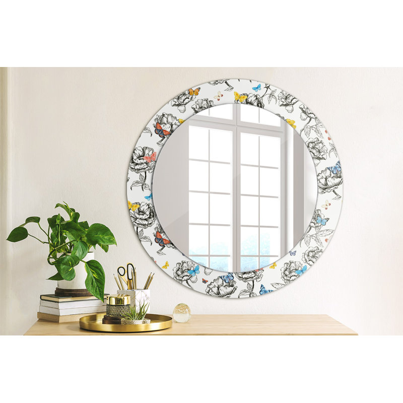 Huldar Glass Flat Wall Mirror