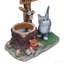 Statue chat pour jardin