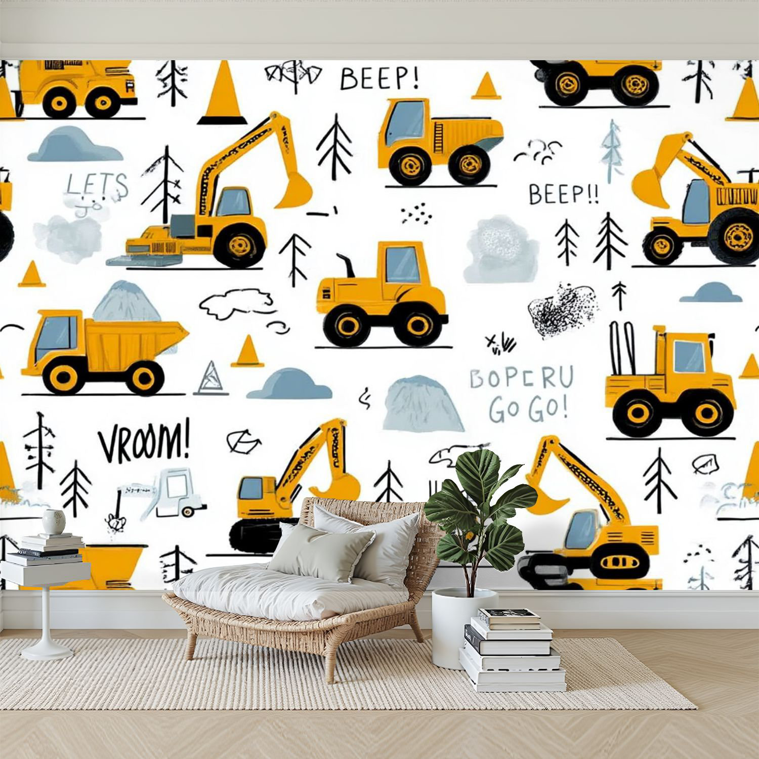 Red Barrel Studio Peel and Stick Wallpaper 96" W x 69" H Modern Self ...