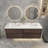 70.4'' Double Bathroom Vanity with Plastic Top-232566089
