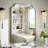 Symmetrical Aluminum Alloy Frame Wall Mirror For Bathroom And Home Decor-1898618557-1898618558