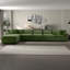 Canapé modulaire en velours Hayward-207336472