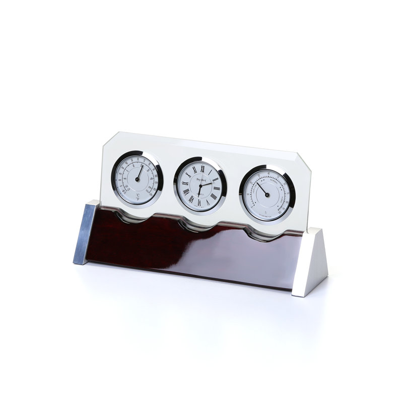Horloge thermomètre et hygromètre