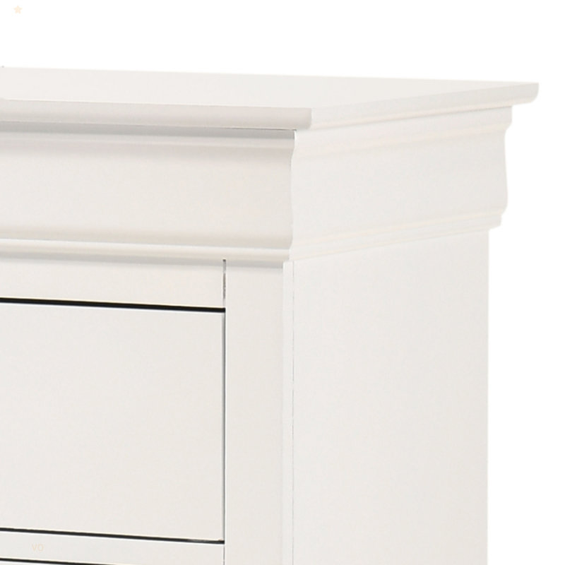 Commode de style traditionnel, Blanc