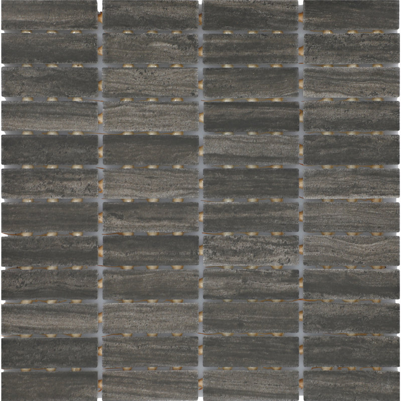 Carreau de mosaïque à joint droit en céramique émaillée 1 x 3 Daltile Articulo (10 pièces par carton) (10,00 pieds carrés par carton)