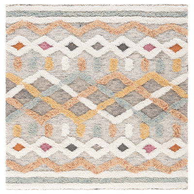 Kara Hand-Tufted Wool Ivory Rug