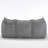 Chenille Bean Bag 2-Seat Sofa-654147570