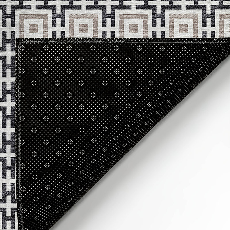 Tapis intérieur / extérieur Loreen avec envers antidérapant, Rectangle 9 pi x 12 pi