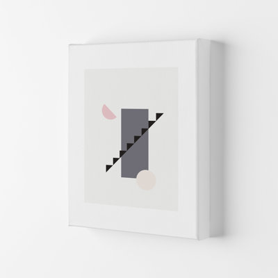 Mila Pink Abstract N12 by Pixy Paper - Print