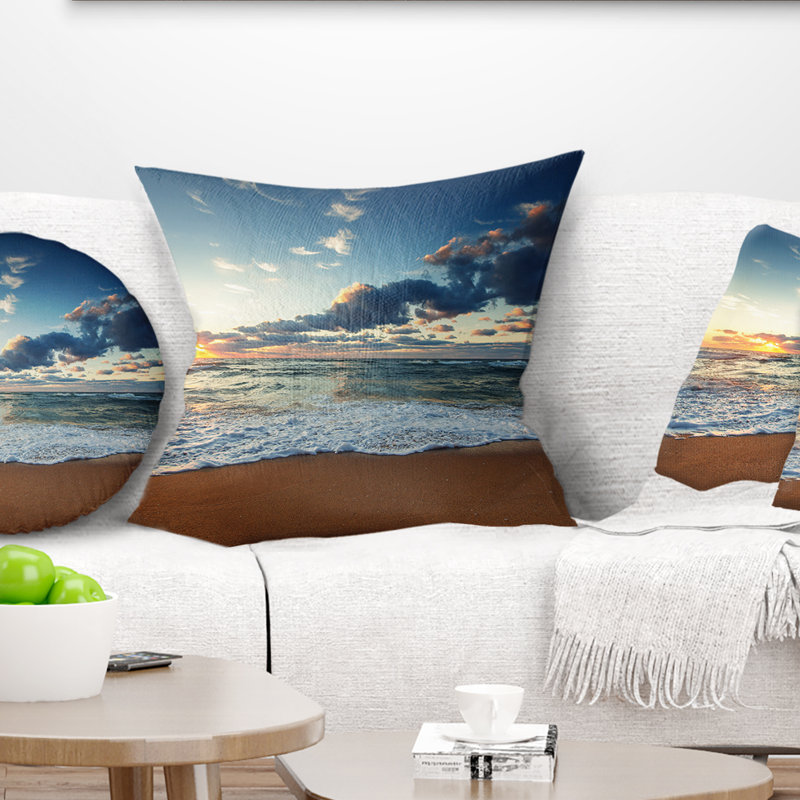 Coussin réversible, Carré 18 po, Coussin décoratif