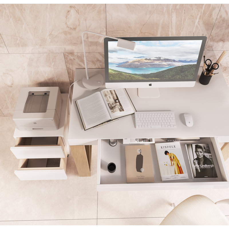 Anistin Metal Base Writing Desk