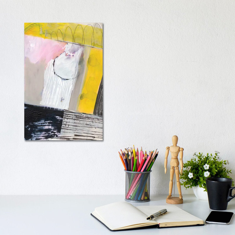 Abstract #27-B by Jodi Fuchs - Wrapped Canvas Gallery-Wrapped Canvas Giclée, 20.32 cm H x 30.48 cm W