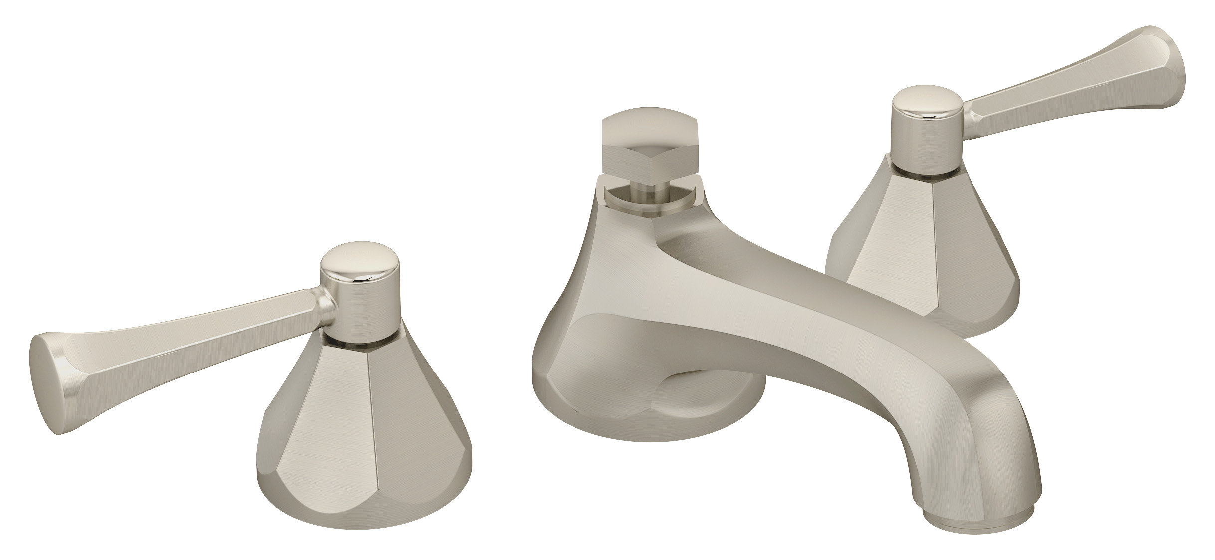 Symmons Canterbury Widespread Faucet 2handle Bathroom Faucet with