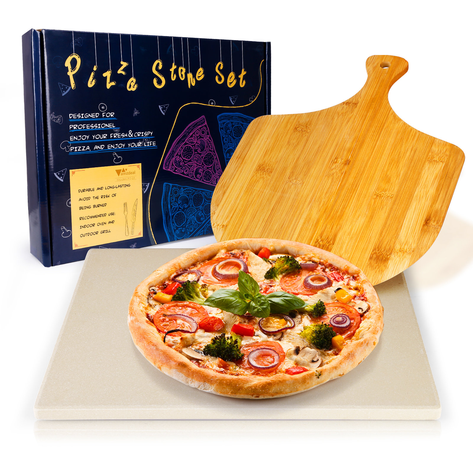 Amzdeal 3 Piece Pizza Kit Amzdeal
