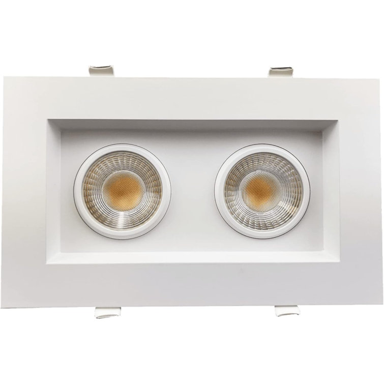 4'' Selectable Color Temperature 28 Watt Dimmable Air-Tight IC Rated Standard Recessed Lighting Kit