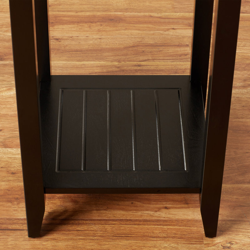 Table de bout Moana, Noir