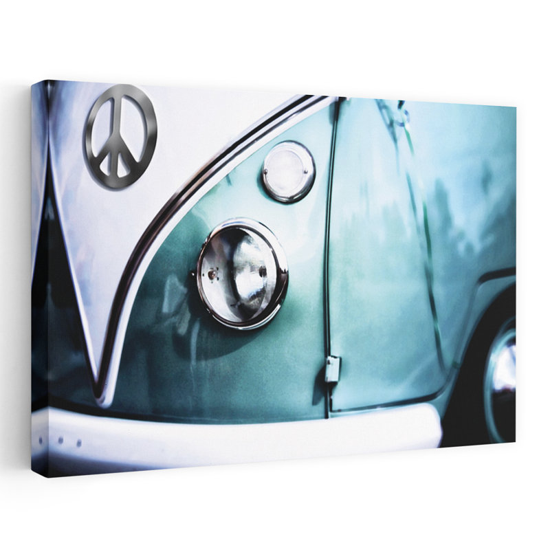 Peace Wheels, art contemporain, H 16 po x l 24 po