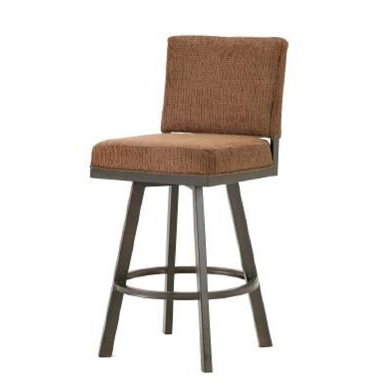 Tabouret de bar pivotant & Reiser, Rouille, Radar Nugget, Tabouret de bar (assise de 30 po de hauteur)