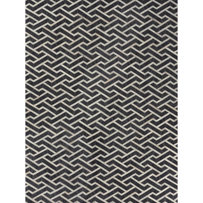 Berlin Cowhide Geometric Indoor Rug