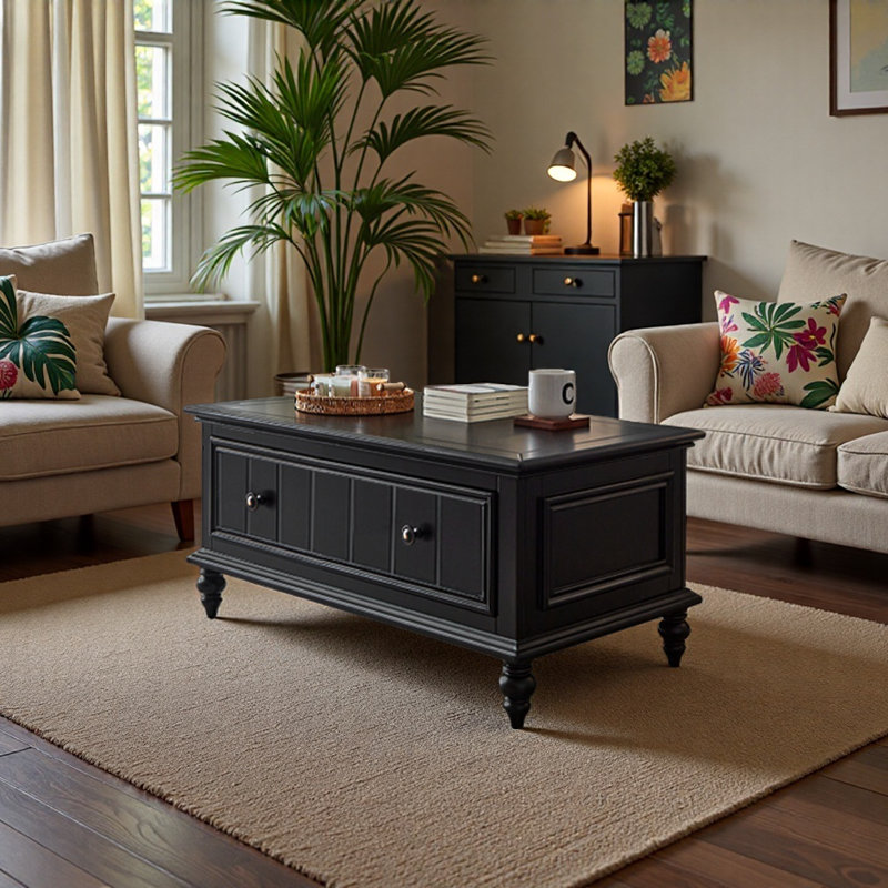 Florman Coffee Table, 18.5" H x 35.4" L x 21.3" W