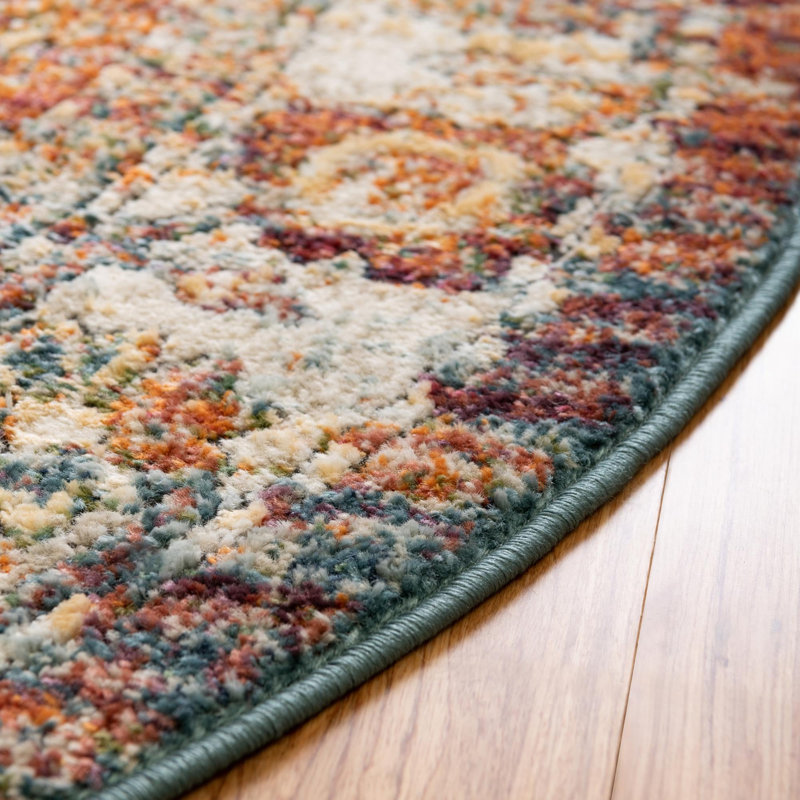 Alresford Oriental Indoor Rug, Oval 5'1" x 8'