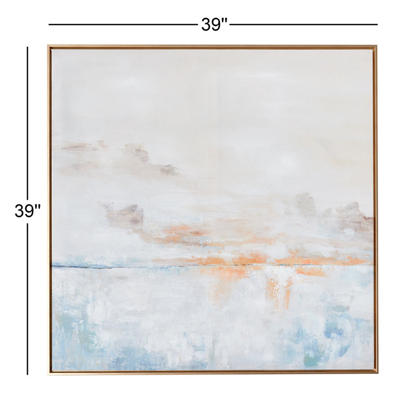 After the Storm - Peinture sur toile encadrée