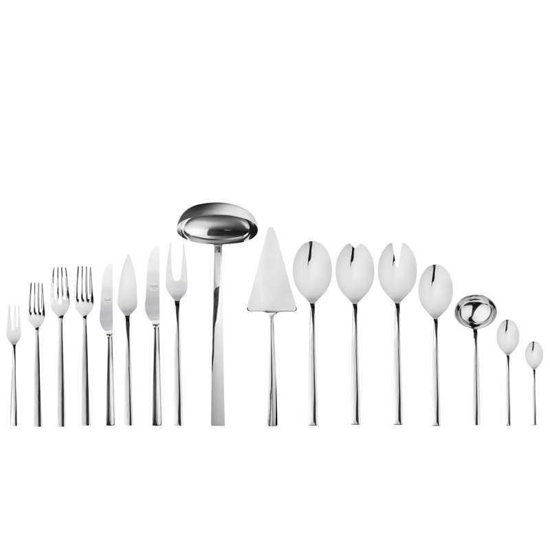Atena Flatware Set - 151 Pieces - Stainless Steel