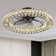 22" Hudman Dimmable Crystal Ceiling Fan with LED Lights