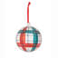 Southern Hospitality 5'' Striped Glass Other Ball Ornament