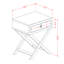 Petite table rectangulaire avec tiroir Gorgeous Hamilton, paquet de 1, finition noire-1285275447