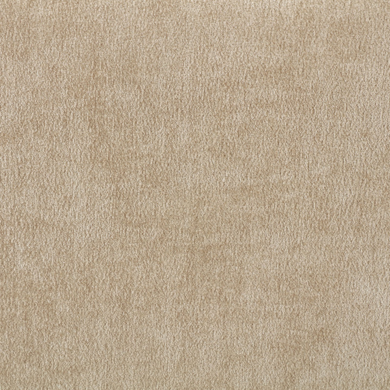 Modena Jadeth Chenille Fabric Bed, King, Beige Chenille Fabric