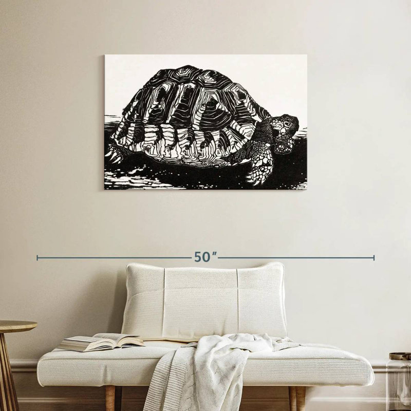 Brampt The Turtle, 24" H x 36" W