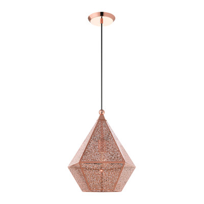 Luminaire suspendu géométrique 1 lumière Annalise
