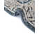 Tapis beige / bleu clair Northrup