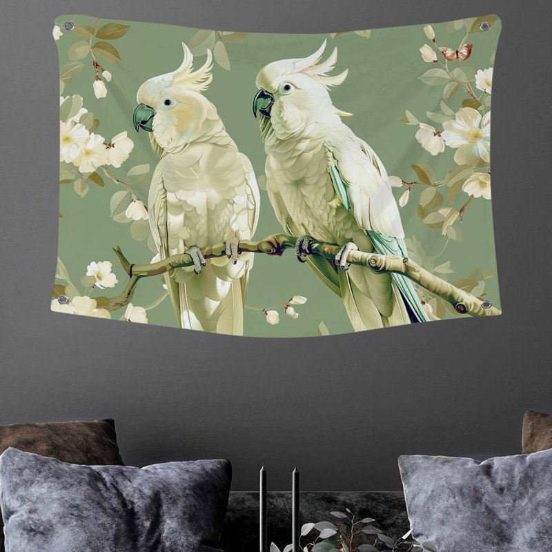 Tapisserie en microfibre, H 50 po x l 60 po