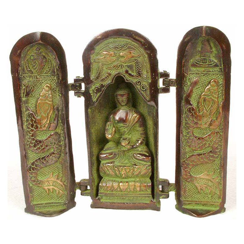 Bouddha tibétain bouddha pliant